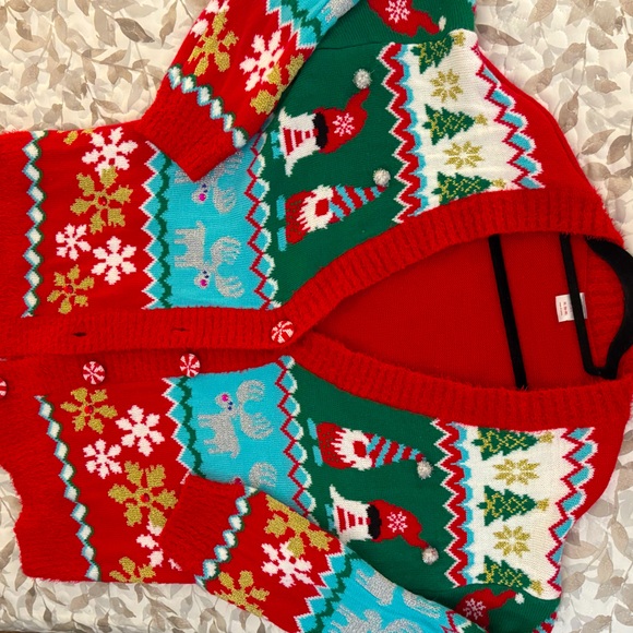 Christmas/Holiday Cardigan Sweater - Picture 4 of 6